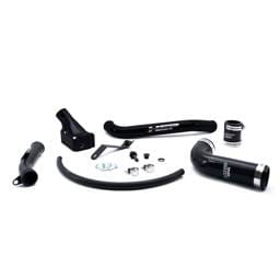 HSP 2006-2010 Chevrolet / GMC Billet Forward Facing Thermostat Housing Kit Silk Satin Black