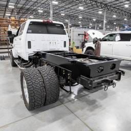 Wehrli 2019+ Chevy Silverado 4500/5500/6500 & International CXT L5D Duramax Pickup Bed Rail Extension Kit