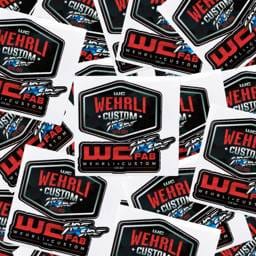 Wehrli WCFab Side X Side Assorted Die Cut Sticker Sheet