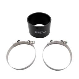 Wehrli 4" ID x 3" Long Silicone Boot and Clamp Kit