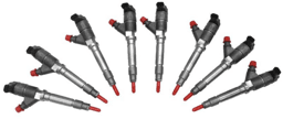 Exergy 04.5-05 Chevrolet Duramax 6.6L LLY Reman 250% Over Injector - Set of 8 - E01 10254