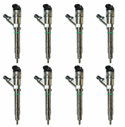 Exergy 04.5-05 Chevrolet Duramax 6.6L LLY Reman Sportsman Injector - Set of 8 - E01 10202