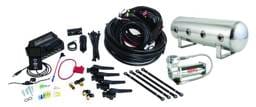 Air Lift Performance 3H (3/8 Air Line 2.5 Gal  Polished Aluminum Tank VIAIR 444C Comp) - 27796