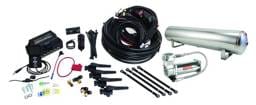 Air Lift Performance 3H (3/8 Air Line 4 Gal 5-Port  Polished Aluminum Tank VIAIR 444C Comp) - 27797