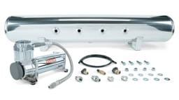 Air Lift Performance 5 Gal Polished Tank & VIAIR 444C Comp  - (No Mgmt System Included) - 27804