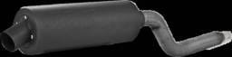 MBRP 06-07 Arctic Cat Prowler 650/700 SXS Slip-On Exhaust System w/Sport Muffler - AT-6704SP