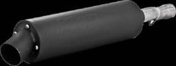 MBRP 87-97 Yamaha YFM 350FW Big Bear Moto-4 4x4 Direct Replacement Slip-On Exhaust w/Utility Muffler - AT-7403