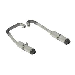 MBRP 11-14 Polaris RZR 900 (All Models) Complete Dual Exhaust System Headers-Back - AT-9514PT