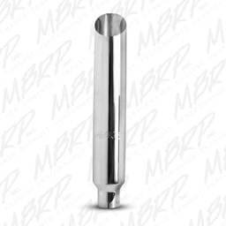 MBRP Exhaust 1 pc Stack  6" Angle Cut  36" Mirror Polished T304 B1610
