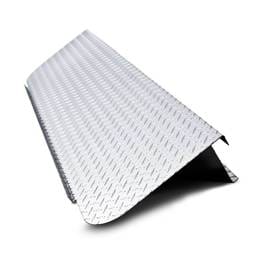 MBRP Exhaust Checker Plate Cover to Conceal "T" Pipe in Bed BB0005
