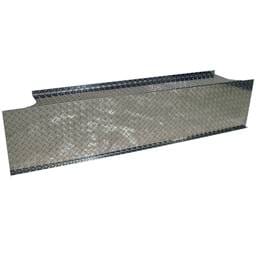 MBRP Exhaust Checker Plate Cover to Conceal "T" Pipe in Bed BB0004