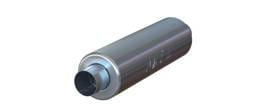 MBRP Universal 3in ID Inlet/Outlet 26in Single Chambered Muffler Aluminum (NO DROPSHIP) - GP122106