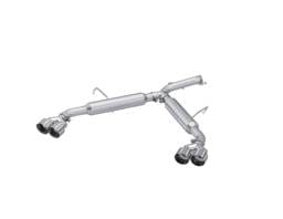MBRP 22-24 Kia Forte GT Armor Lite AL Steel 2.5in Axle Back Exhaust w/ SS Quad Tips - S4711AL