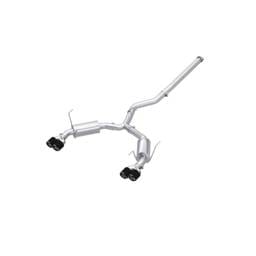 MBRP 2022+ Subaru WRX 3in Cat-Back Dual Split Rear Quad Carbon Fiber Tips Street Profile Exhaust - S48073CF
