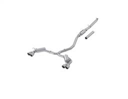 MBRP 22-24 Honda Civic/Sport Touring 1.5L 3in Cat-Back 2.5in Dual Split Rear w/ Quad Tips - AL - S4906AL