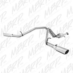 MBRP 2007-2008 Chev/GMC 1500 (Next Gen.) CC EC (excl. 8 bed) 4.8/5.3L/6.0L Cat Back Dual Split - S5038AL