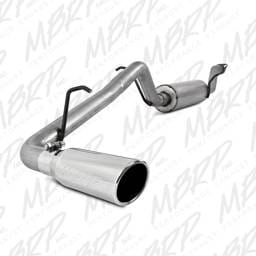 MBRP 04-11 Chevy Colorado / GMC Canyon 2.8L/2.9L/3.5L/3.7L Cat Back Single Side Aluminized Exhaust - S5046AL