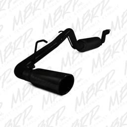 MBRP Exhaust 2 1/2" Cat Back, Single Side, Black Coated S5046BLK