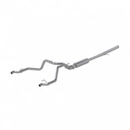 MBRP 19-Up Chevy Silverado 1500 6.2L 2.5in Catback Dual Rear Exit Aluminized - S5065AL