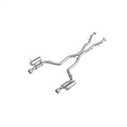 MBRP 2011+ Dodge Durango AL Series 3.0in Cat-Back Dual Rear Exit Exhaust - S5107AL