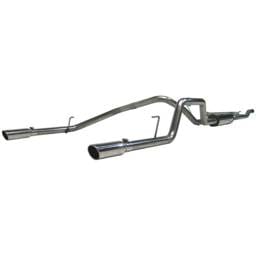 MBRP 2004-2009 Nissan Titan 5.6L EC/CC Cat Back Dual Split Rear - S5402409