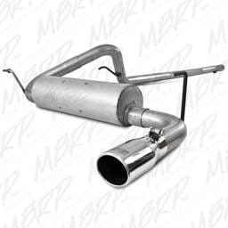 MBRP Exhaust 2 1/2" Cat Back, Single, AL S5516AL
