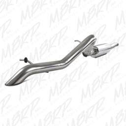 MBRP Exhaust 2 1/2" Off-Road Tail Pipe, Muffler before Axle, T409 S5518409
