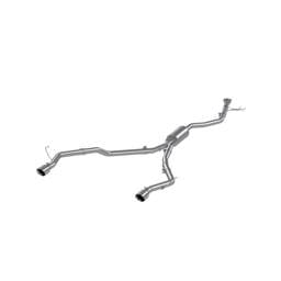 MBRP 21-22 Honda Ridgeline T304 Stainless Steel 2.5in Cat-Back - Dual Split Rear Exit - S5901304