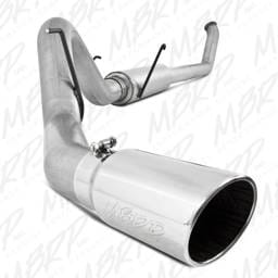 MBRP Exhaust 4" Turbo Back, Single Side (4WD only), AL S6104AL