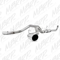 MBRP Exhaust 4" Turbo Back, Cool Duals (4WD only), T409 S6106409