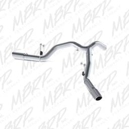 MBRP Exhaust 4" Filter Back, Cool Duals, T409 S6162409