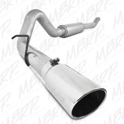 MBRP 2003-2007 Ford F-250/350 6.0L EC/CC Turbo Back Single Side (Stock Cat) - S6206AL