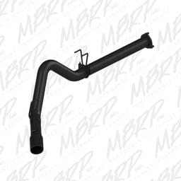 MBRP Exhaust 4" Filter Back, Single Side Exit, Black Coated S6248BLK