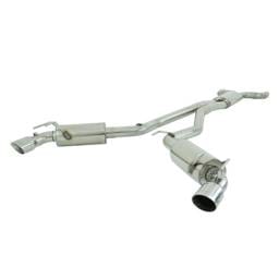 MBRP Exhaust 3" Dual Cat Back, Round Tips, T304 S7024304