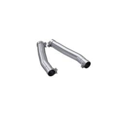 MBRP 15-22 Dodge Challenger/Charger 6.4L & 17-22 5.7L Stainless Steel 3in Muffler Bypass Pipe - S7101409