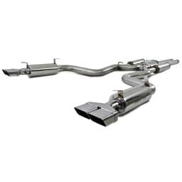 MBRP 08-11 Dodge Challenger SRT8 6.1L Hemi T304 Cat Back Dual Split Rear - S7110304
