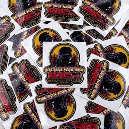 Wehrli Get Your Flow Sunset Rider Sticker