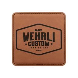 Wehrli Custom Leather Drink Coaster