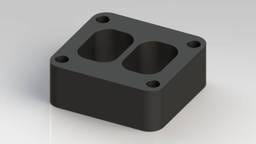 Fleece Performance 01-13 GM Duramax 6.6L 1.5in T4 Pedestal Spacer - FPE-T4PED-SPACER1.5