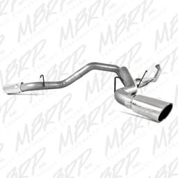 MBRP Exhaust 4" Turbo Back, Dual Side Exit, AL S6128AL