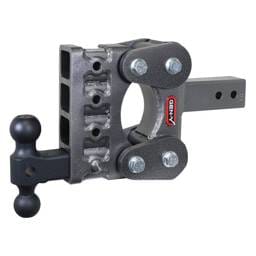 Gen-Y The Boss Torsion-Flex 2.5in Shank 5in Drop 1.1K TW 10K Hitch w/GH-031 Dual-Ball - GH-2314