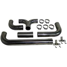 MBRP Exhaust 4" Filter Back Dual SMOKERS, T409 S8102409