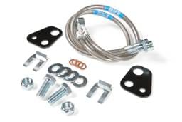 BDS Suspension 06-16 Dodge 1500 Frt Stainless Brakeline - BDS102002
