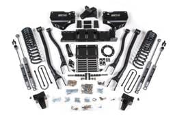 BDS Suspension 2019-2024 Ram 3500 6" 4-Link Gas - 5" Rear Block w/ overload - NX2 Shocks - BDS1695H