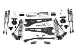 BDS Suspension 2024-2025 Ford F250/F350 4wd 3" Radius Arm Suspension Lift Kit, 1" Rear Lift, Bl - BDS2202FPE