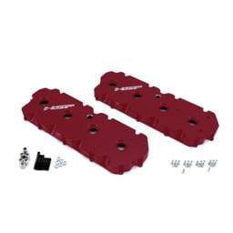 HSP 2001-2004 Chevrolet / GMC Billet Valve Covers Illusion Cherry