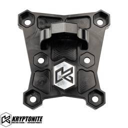 KRYPTONITE CAN-AM MAVERICK X3 DEATH GRIP REAR RADIUS PLATE 2017-2021 - PLATE KIT WITH TOW HOOK and HITCH BALL MOUNT