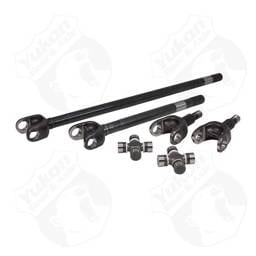 USA Standard 4340 Chrome-Moly replacement axle kit for '85-'88 Ford 60 front, 35 spline