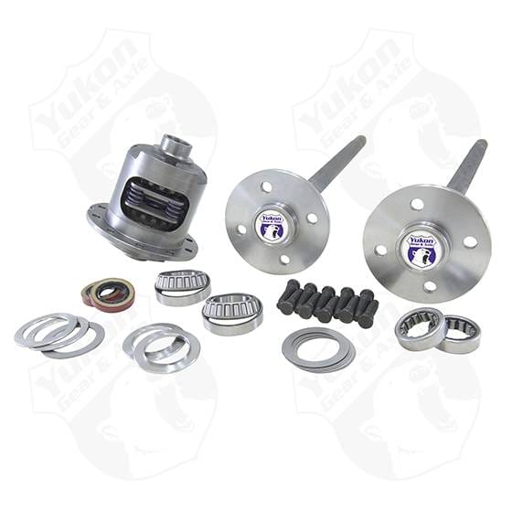 Yukon Gear 79-93 Mustang Axle Kit / 28 Spline / 4 Lug Axles w/ Duragrip Positraction - YA FMUST-1-28