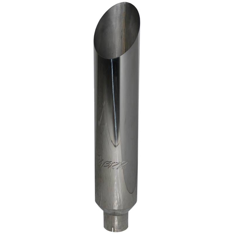 MBRP Exhaust 1 pc Stack 8" Angle Cut 36" Mirror Polished T304, 5" inlet B1810
